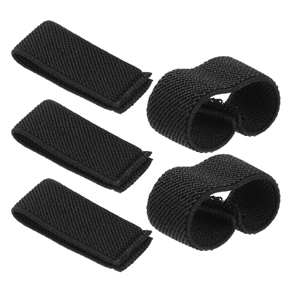 5Pcs Premium Nylon Elastic Belt Keepers for Men Belt Loop Keepers Adjustable Secure Fit Wide Webbing Holder Outdoor Duty Hiking