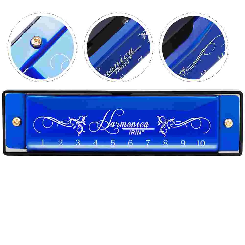 โลหะมินิสี C-Key Harmonica นักเรียน Harmonicas สําหรับผู้ใหญ่เครื่องดนตรีเด็ก Tremolo ABS เริ่มต้น