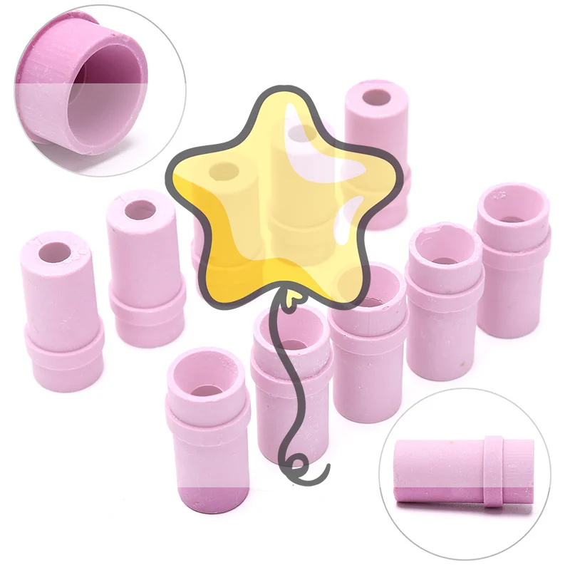 10Pcs 4.5/5/6/7mm Ceramic Sandblast Nozzle Air Sandblaster Tips For Pneumatic Blasting Tools Accessories