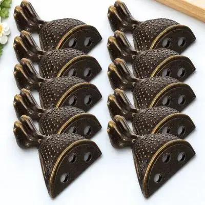 

10pcs Zinc Alloy Furniture Legs Replacement Couch Feet Dresser Leg Extender Metal Table Leg For Wooden Gift Boxes Support