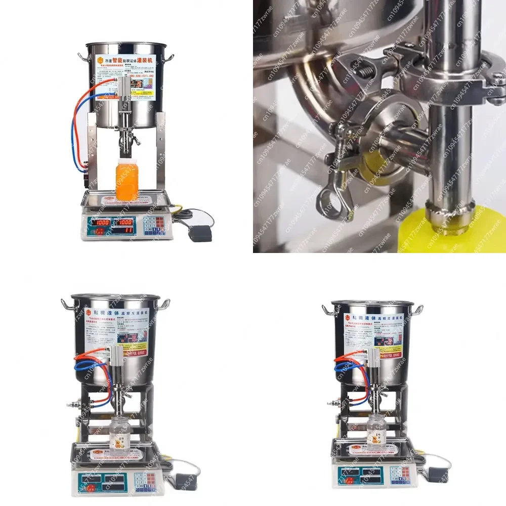Honey Filling Machine Manual Paste Type Filling Machine From Changda Bees