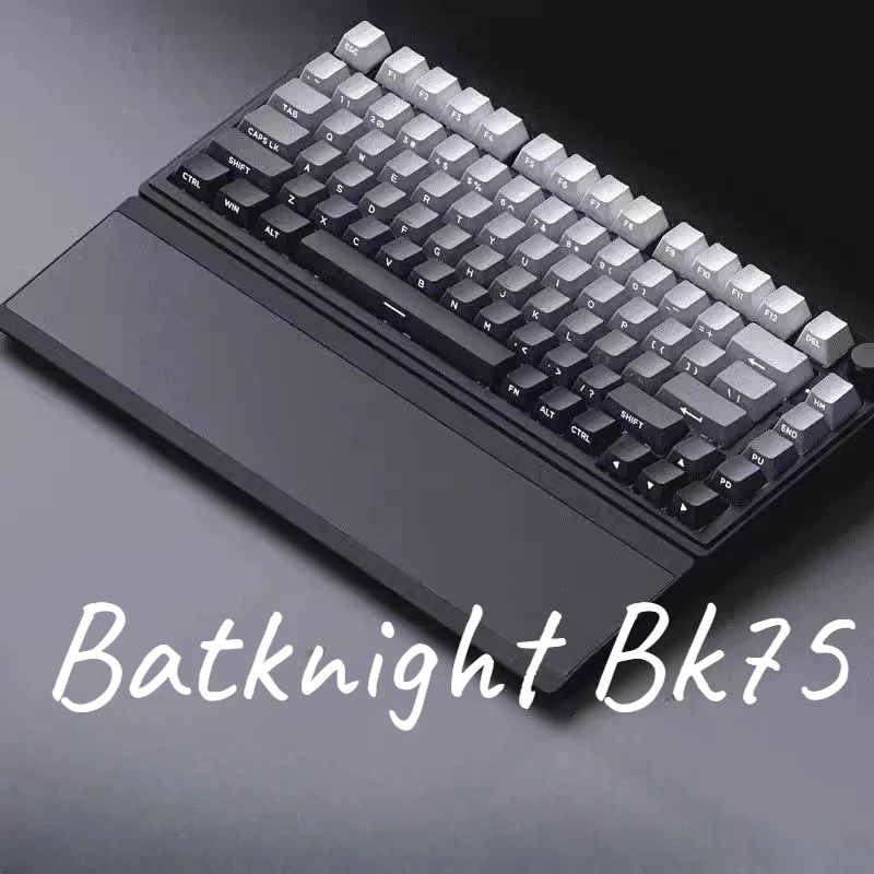 

Batknight Bk75 Mechanical Keyboard Wireless tri-mode intelligent clamshell hand holder hot-swappable customization PC Gamer Gift