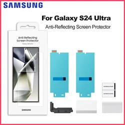Original Samsung Galaxy S24 Ultra Anti-Reflecting Screen Protector For Galaxy S24Ultra Anti Scratch Protection Film EF-US928CTEG