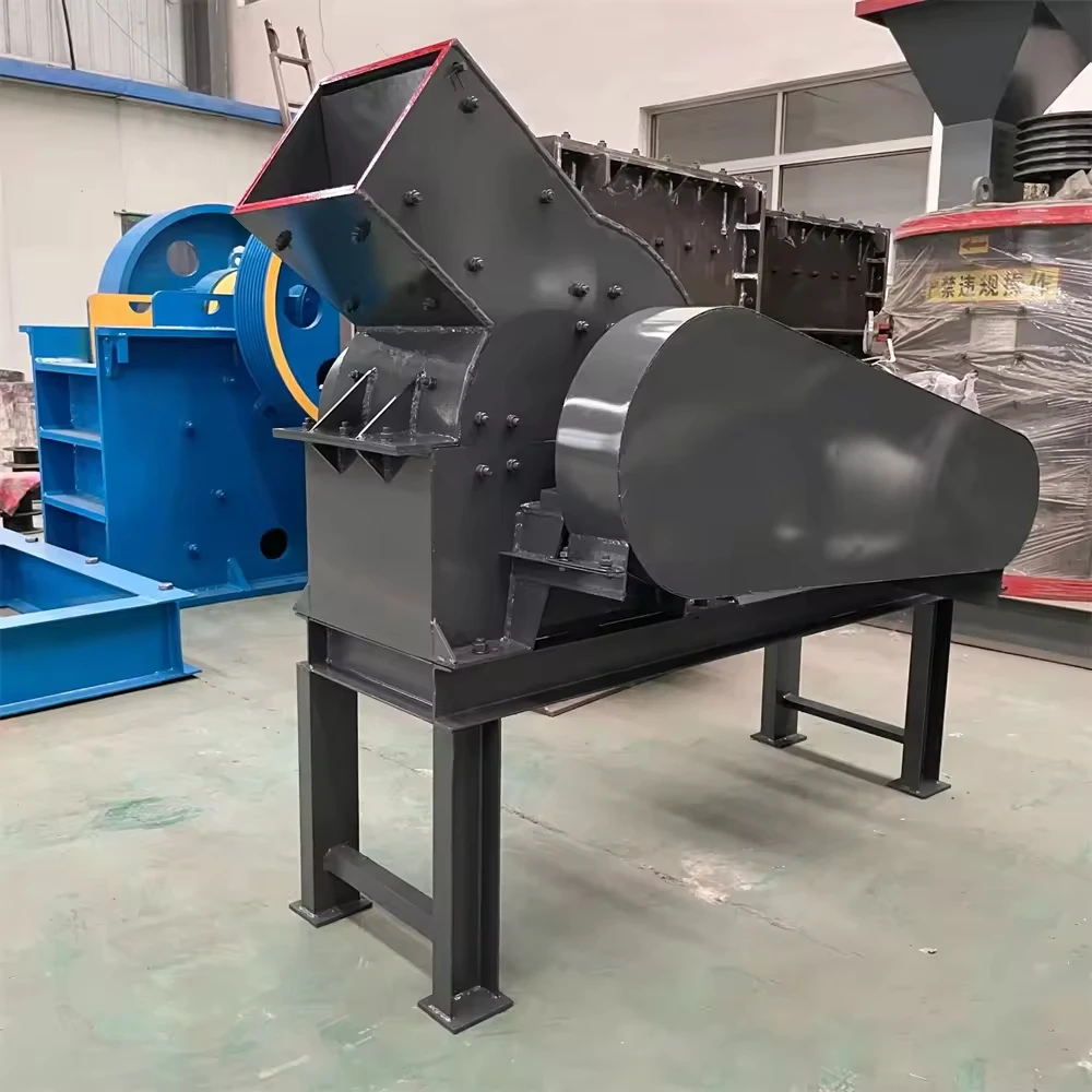 ハンマークラッシャー小石鉱石岩 5.5KW 7.5KW 小型クラッシャータイルコンクリートブロック建設廃棄物砂製造機