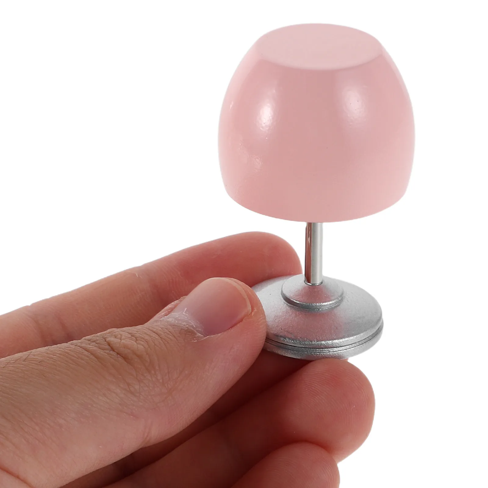 

Miniature Dollhouse Furniture Cream Table Lamp Realistic Lighting Scene Accessory Miniature Home Furnishings Decorative Mini