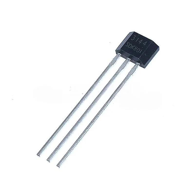 10 peças interruptor de efeito hall 3144 a3144 a3144e ah3144e oh3144 y3144 sensor de efeito hall motor