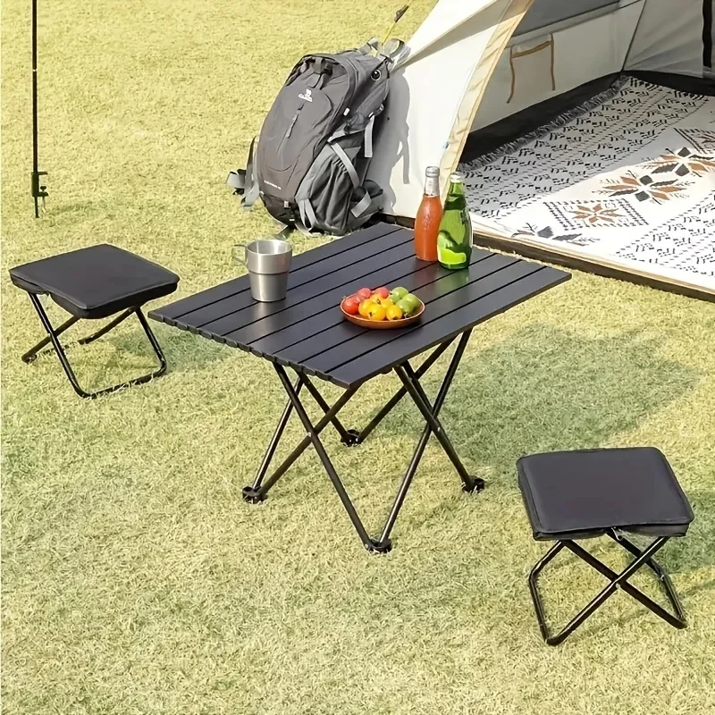 Lightweight Portable Folding Stool Foldable Seat For Fishing Hiking Travel Indoor Outdoor Camping Use