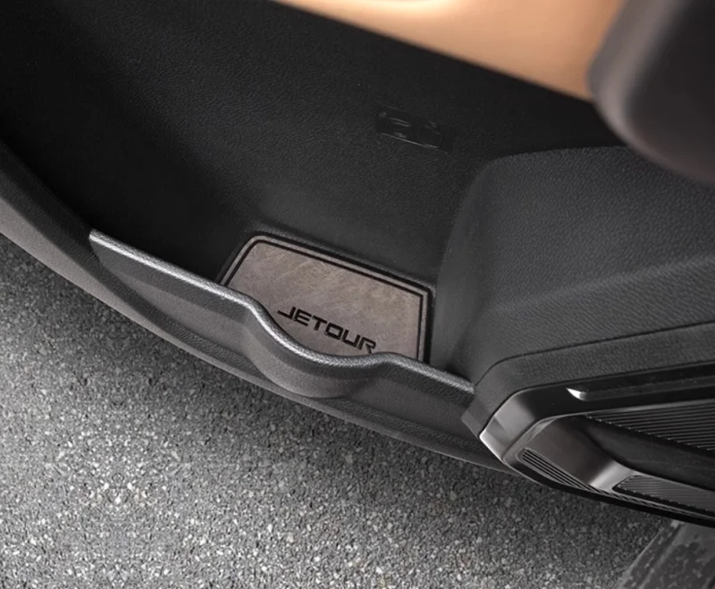 Car Full Car Leather Slot Pads Fit for JETOUR Traveler T2 2023-2024 Auto Full Car Leather Door Slot Pad Modified Accessories