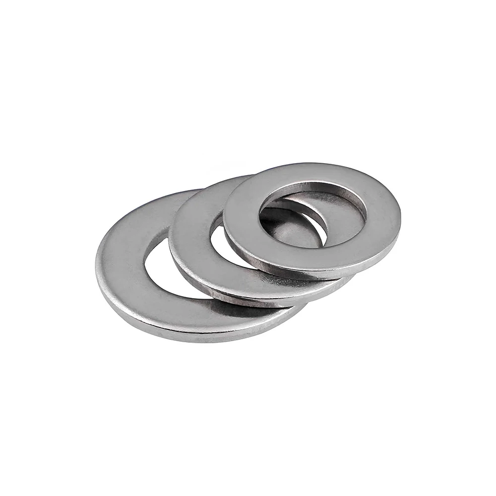 Weiyi M6 M8 M10 Große Dichtungs-Flachdichtung aus SUS304 Edelstahl, breitere Flachdichtung, Dichtungsunterlegscheiben, Außendurchmesser=10mm-50mm – Detail 3