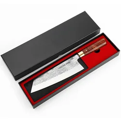 Coltello da cuoco giapponese professionale coltello da cucina in acciaio forgiato a mano coltello da frutta per macellaio coltello da cucina per affettare la carne con confezione regalo