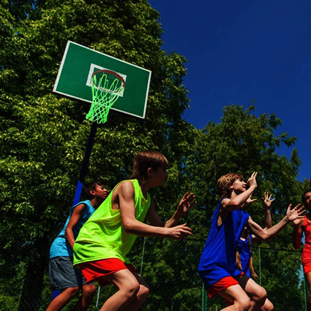 

Night Light Basketball Net High-grade Nylon Strong Luminous Portable Glow Fits Standard Frames Outdoor Sports Mesh Gift