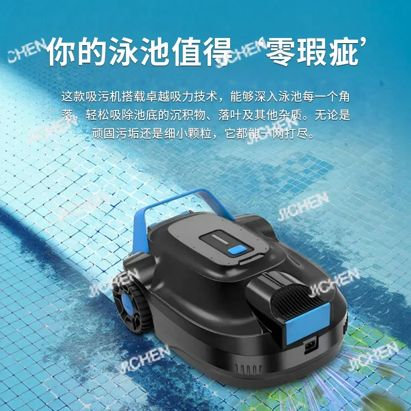 

ZQ Swimming Pool Cleaning Machine Fish Underwater Cleaning Robot Automatic Pool Bottom Sewage Suction Machine Swimming Pool
