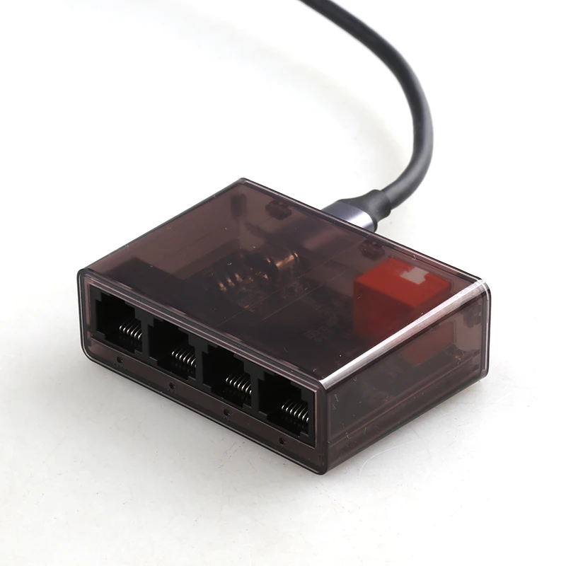 10 個 5 ポート 10/100/1000Mbps アンマネージド イーサネット スイッチ 1G ネットワーク ケーブル スプリッター ミニ イーサネット ハブ オートネゴシエーション RJ45