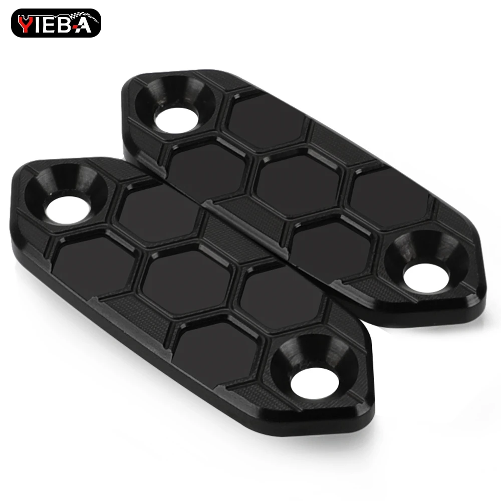 Fit For Kawasaki Ninja 500 300 400 650 ZX4RR ZX6R ZX4R Rearview Mirror Block Off Plates Decorative Cover Mirror Hole Cap Base