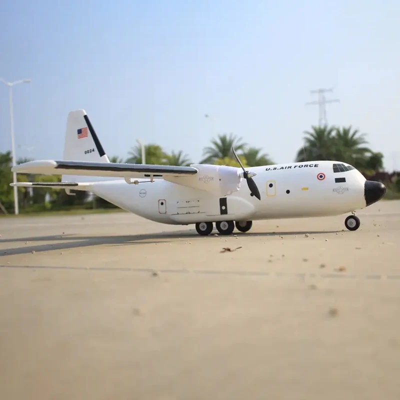 RC twin engine transport aircraft C160 simulation aerial airliner wingspan 1120mm EPO foam remote control aircraft KIT version