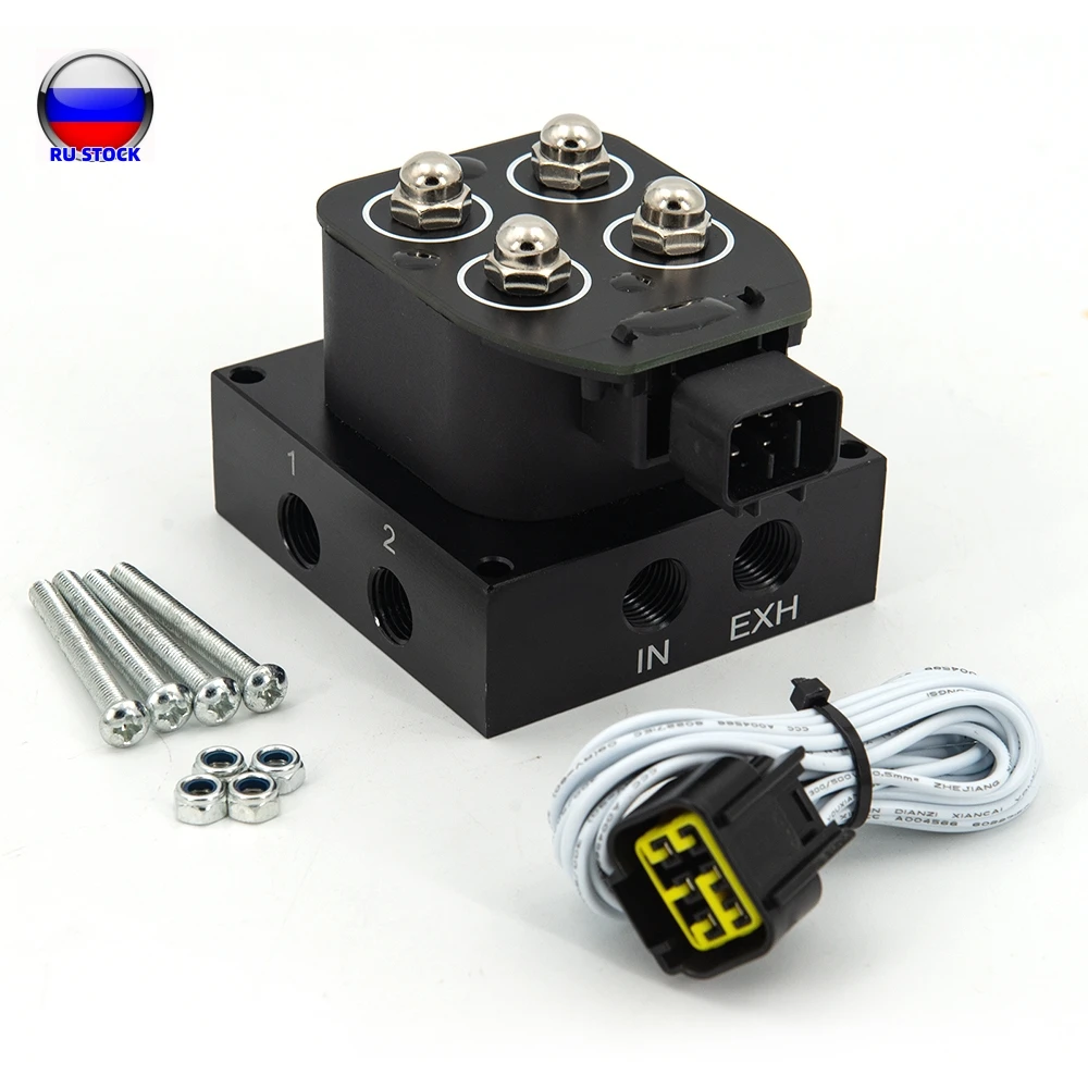 

12v Solenoid Valve Air ride Suspension manifold valve ,Pneumatic shock absorber VU2 solenoid valve set