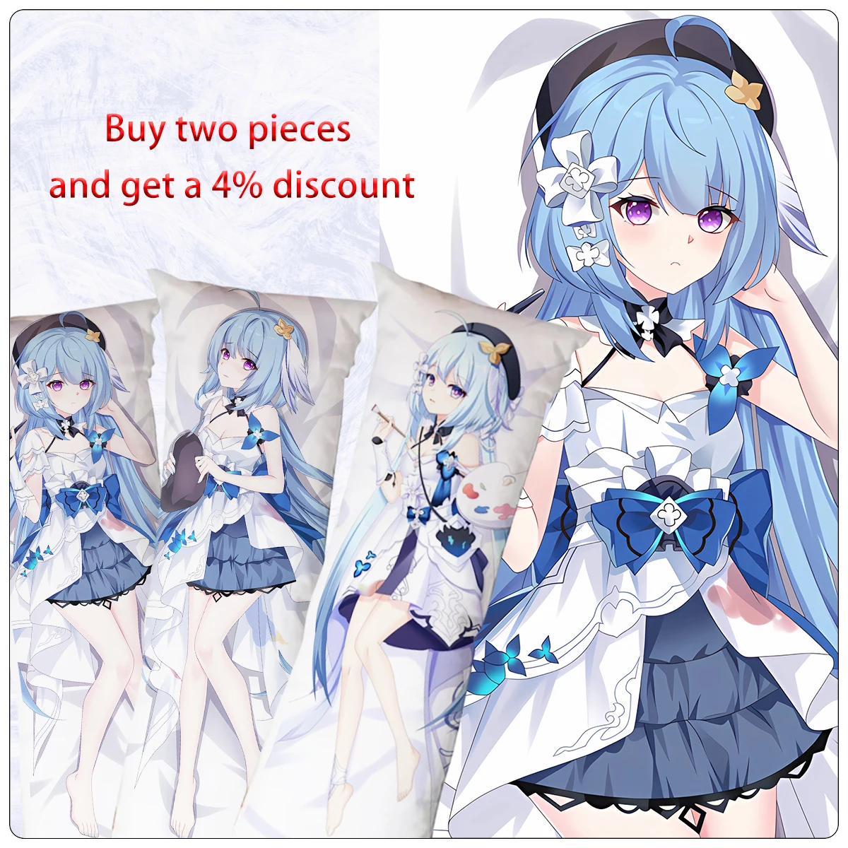 

Подушка Dakimakura Аниме Honkai Impact 3 грисео обнимающая наволочка праздничные подарки Двусторонняя наволочка с принтом 2 стороны грисео