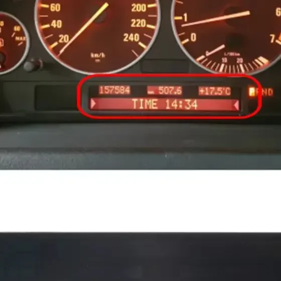 LCD Display For BMW E38 E39 E53 Dashboard Instrument Cluster Pixel Repairing Direct Installation Wear-Resistant Car Accessories