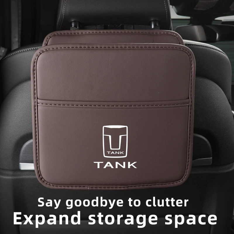 Car Interior Organizer Accessories Hanging Vehicles Backseat Storage Bag For Great Wall GWM WEY TANK 300 2022 2023