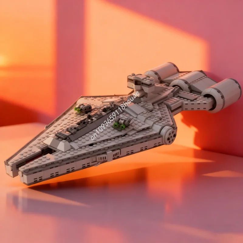 830ピース MOC モフ・ギデオン S ライトクルーザー スターバトルモデル おもちゃ 組み立てブロック DIYアイデア クリスマスプレゼント 教育玩具 子供向け