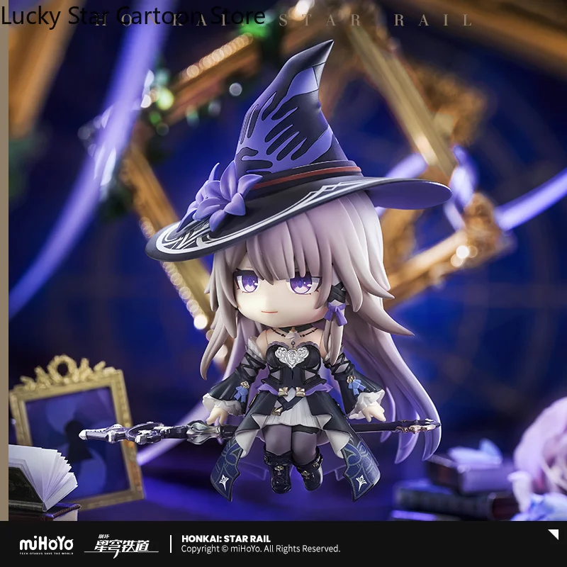 Preventa oficial MiHoYo Original Genshin Impact Herta dibujos animados Pvc adorno de escritorio colección de Cosplay juego de regalos de Halloween