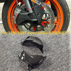 For 1290 1390 super DuKe R/RR/R EVO Accessories Motorcycle Front Caliper Radiator Cover Air Ducts Brake Cooling Carbon Fiber