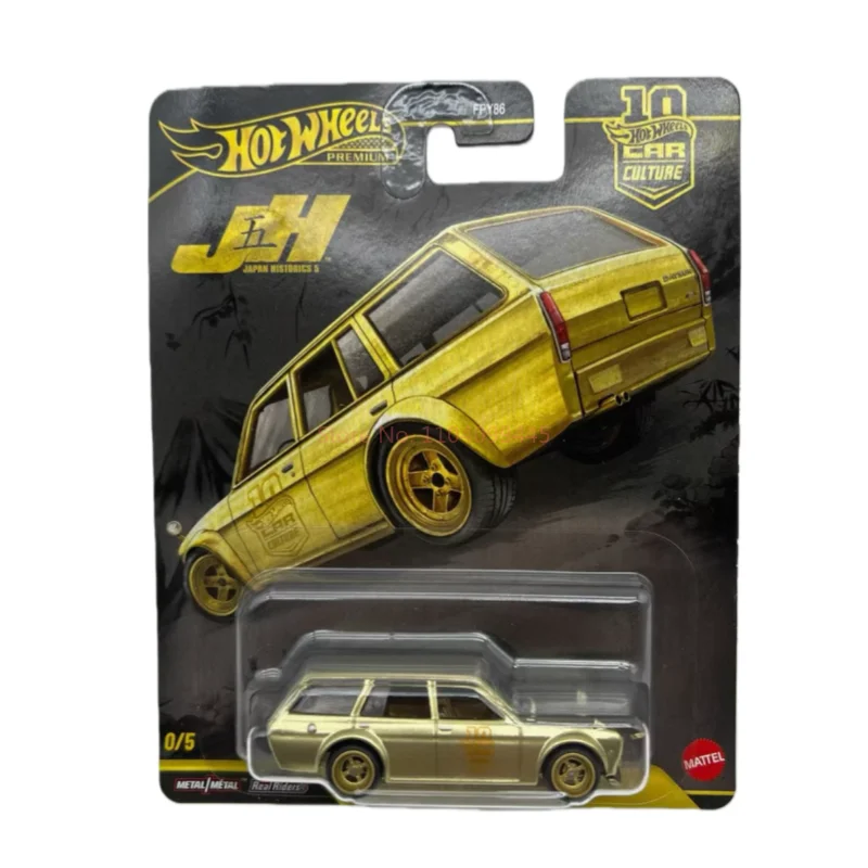 عجلات ساخنة 1/64 ثقافة السيارة تاريخ اليابان 5 FPY86 عنصر مخفي 0 نيسان داتسون 510 كروك سبيكة دييكاست سيارة قابلة للجمع #6