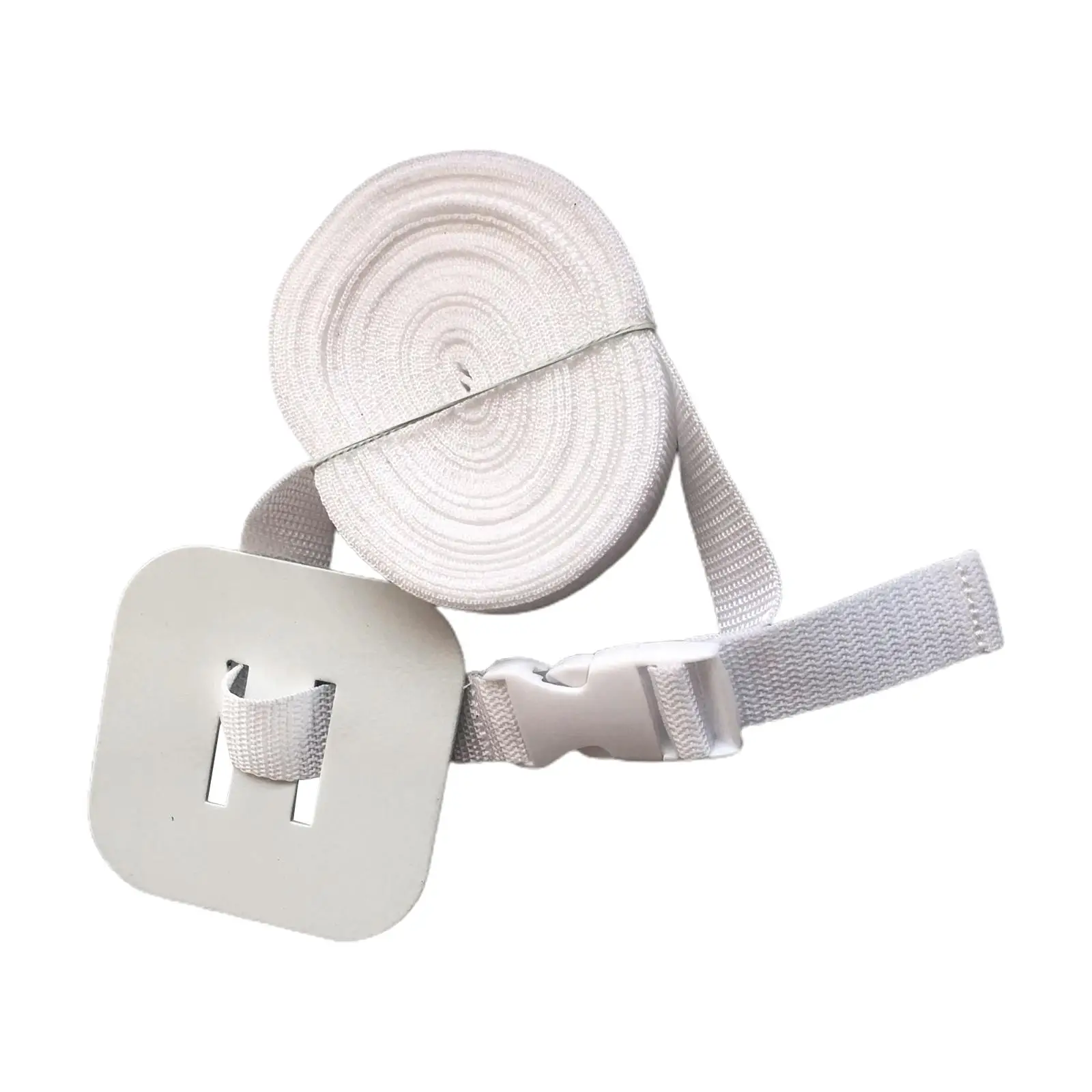 Bed Strap Belt with Buckle Adjustable Mattress Attachment Elastic Band Home Textile Accessory for Twin Bedding
