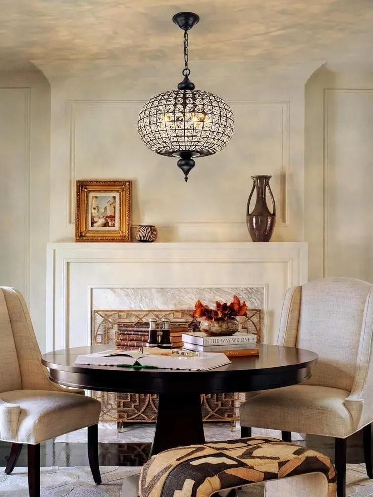 Black Globe Crystal…