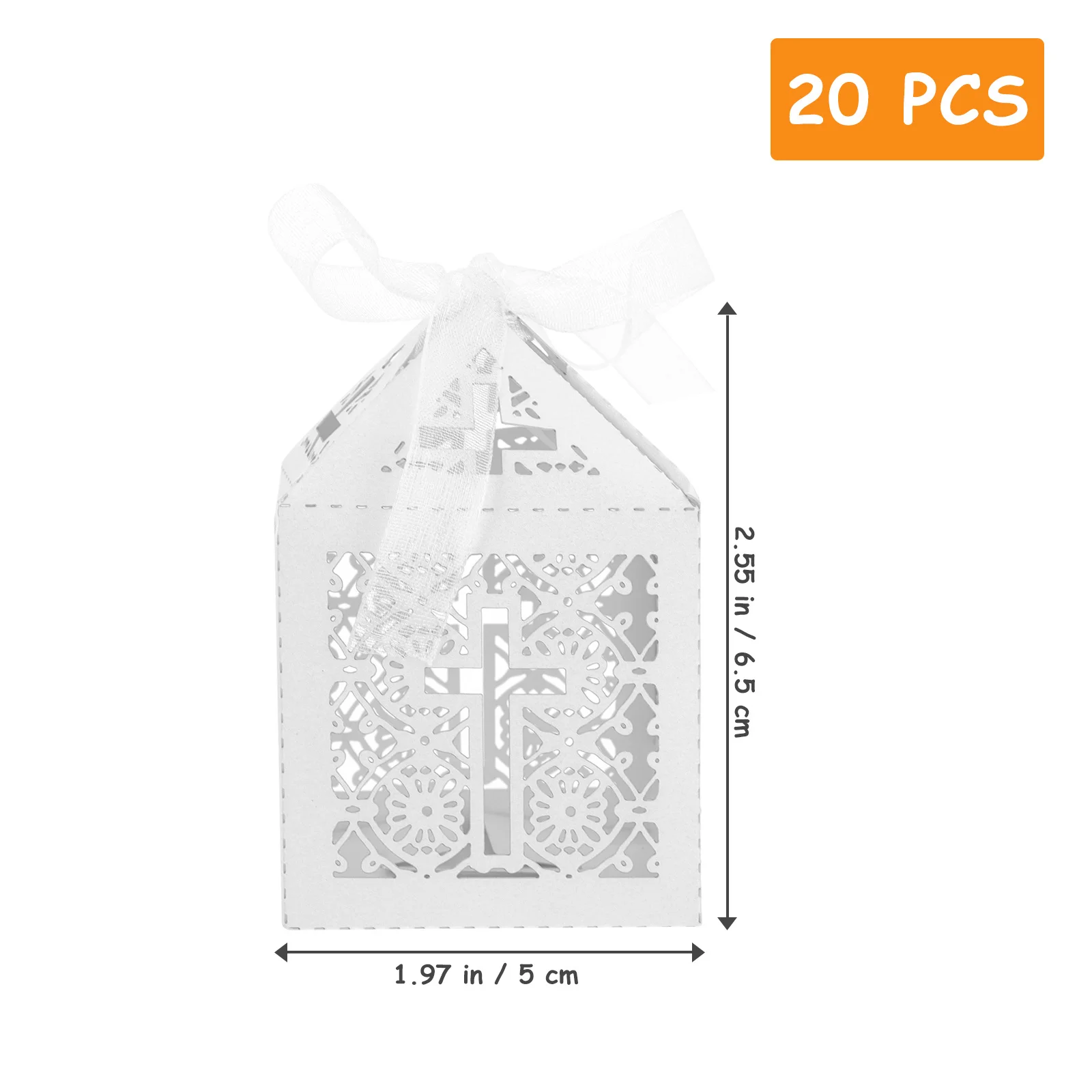 

20Pcs Exquisite Gift Boxes Lightweight Durable Candy Storage Boxes for Special Occasions Unforgettable Surprise to Guests