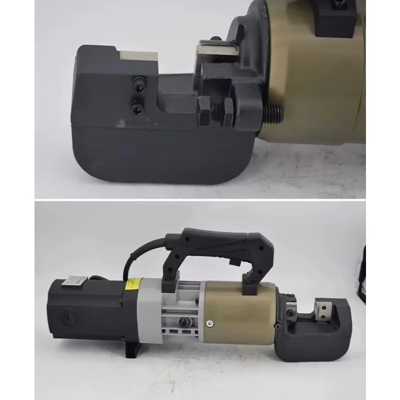 قاطع حديد التسليح الهيدروليكي 0-22 مم قضيب الطاقة الكهربائية أدوات قطع القضبان الفولاذية #4