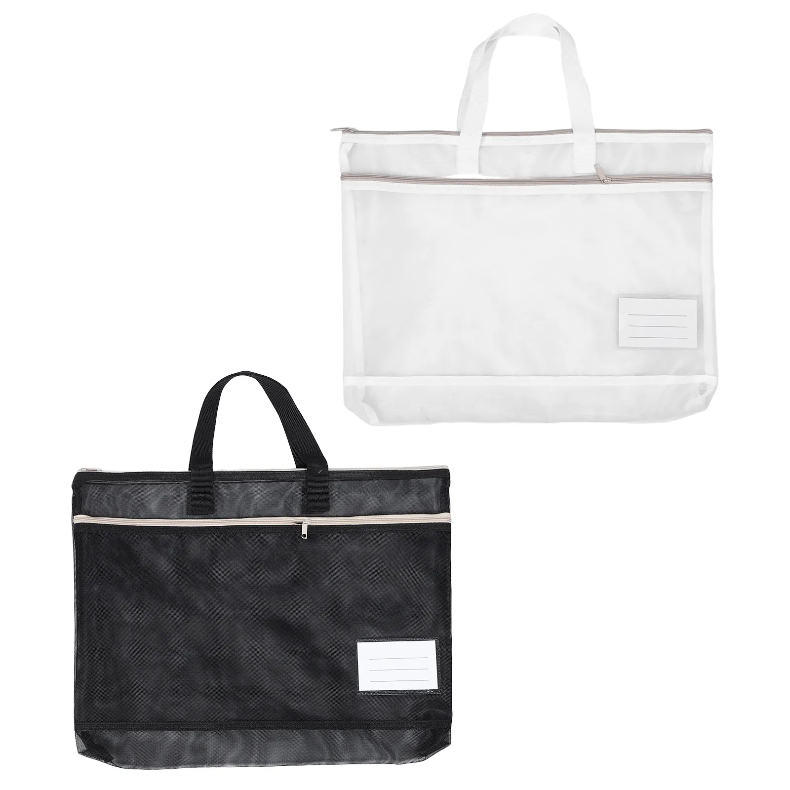 

2 шт. нейлоновые сумки-органайзеры формата А3 большой вместимости, сетчатые, на молнии, портативные, для плакатов, картин, путешествий, офиса