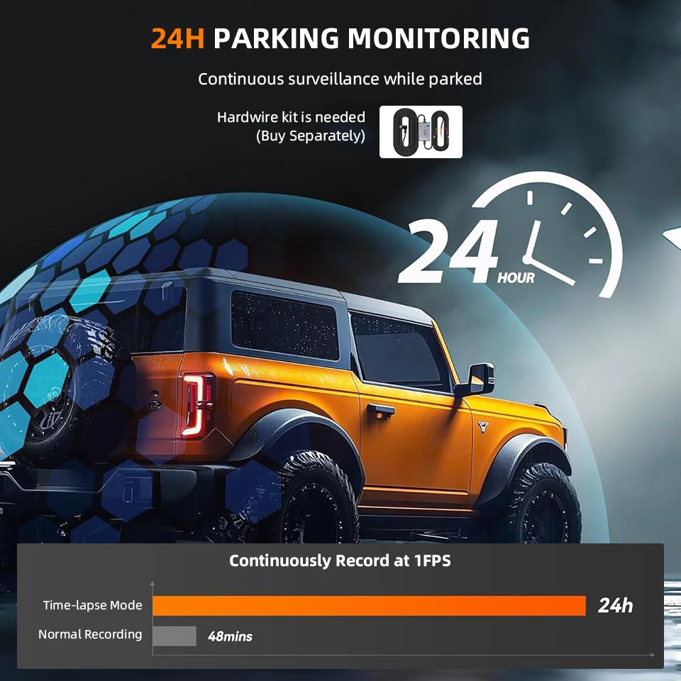 11.26 "4K 2160P 5G WIFI Dvr مرآة DashCam تيار Optioanl محرك الرؤية الخلفية مسجل كاميرا اكسسوارات السيارات خط مساعدة وقوف السيارات