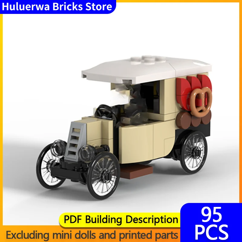 

Speed Hypercar Model MOC Building Bricks Classic Bakery Van Modular Technology Gifts Holiday Assemble Children Toys Suit