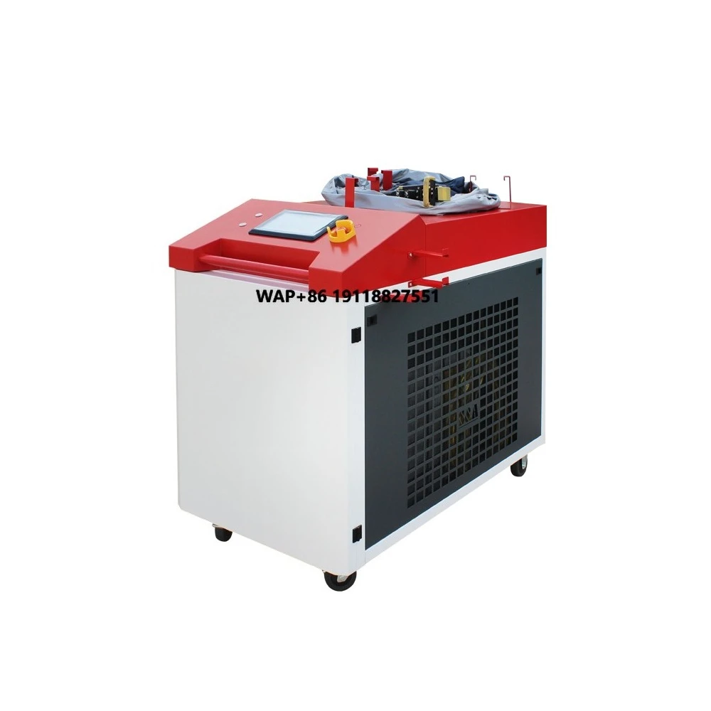 Industrial Continuous Fiber Metal Clean Cleaning Machine 6000w for Rust Paint Removal Price