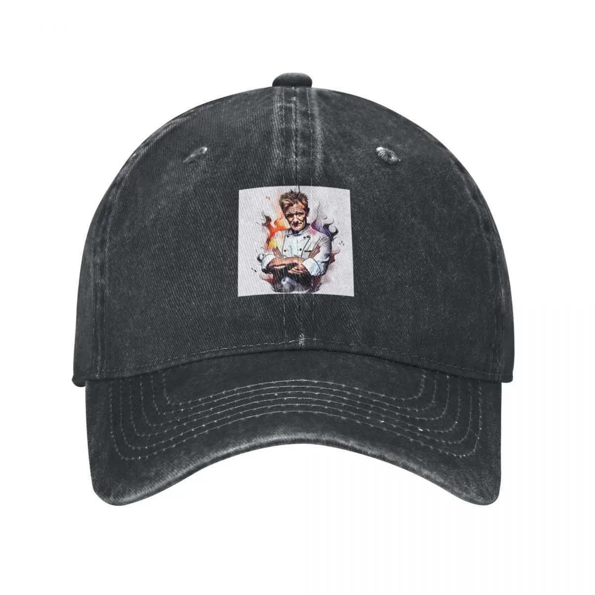 Gordon Ramsay Baseball Cap Custom Cap Icon Horse Hat Men Hats Women's