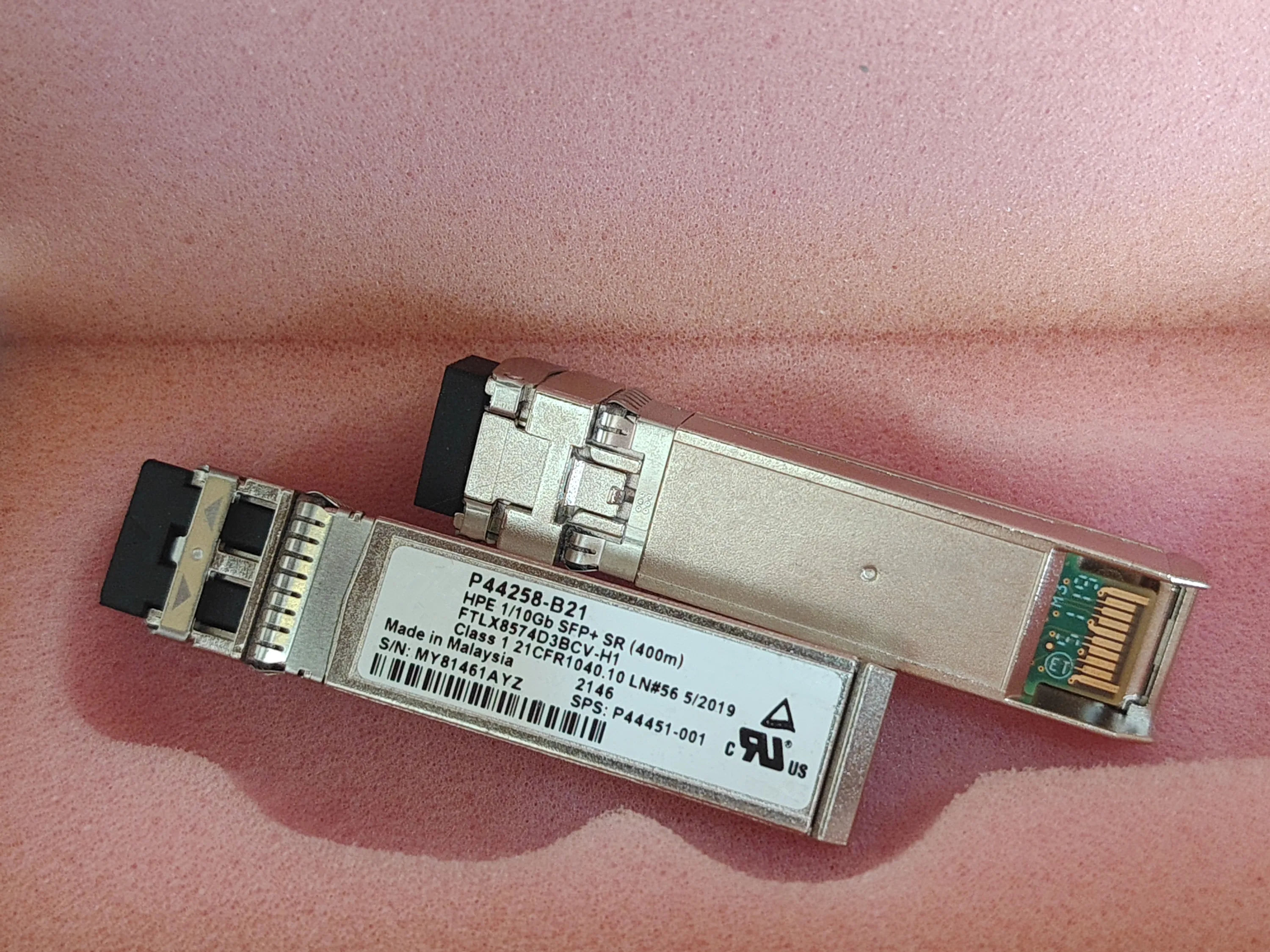 P44258-B21 P44451-001 FTLX8574D3BCV-H1 Transceiver 10GB SFP+ SR 400M Multimode