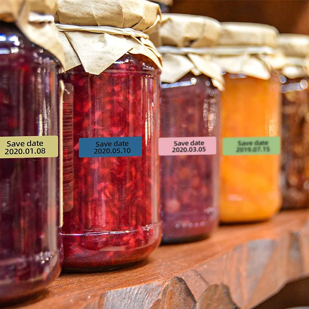 

160 шт. термоэтикеток для принтера, ценников, самоклеящихся термонаклеек для рукописного ввода или печати, идеально подходят для малого бизнеса