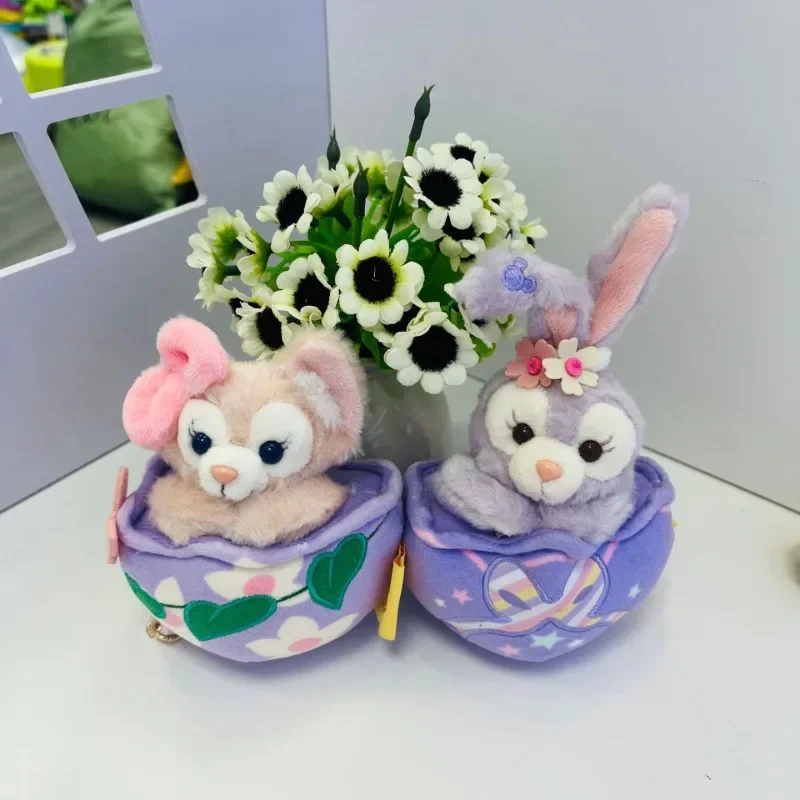 Disney StellaLou LinaBell pasqua zaino ciondolo portachiavi peluche decorazione auto cartone animato carino bambini compleanno regali di natale