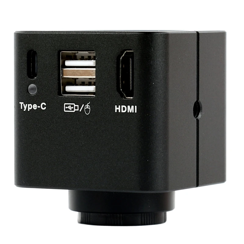 Fhd 1080p hdmi tipo-c pc microscópio industrial câmera de medição pcb solda câmera digital para microscópio trinocular estéreo