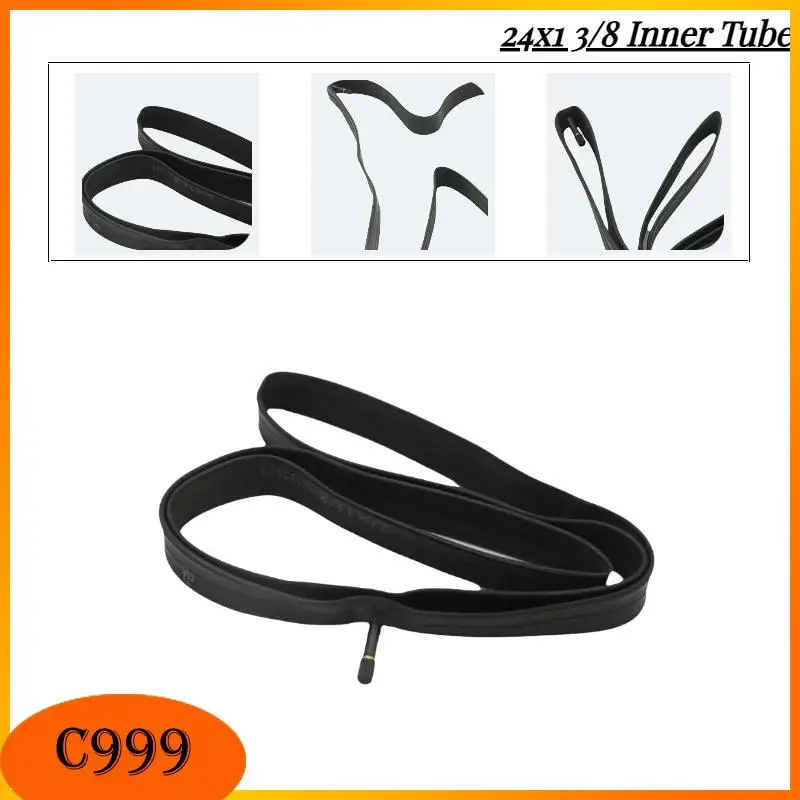 Butyl rubber inner tube 24x1.75/1.95 24x1 3/8 24x2.125/2.35 inner tube straight mouth for bicycle/mountain bike/electric bike