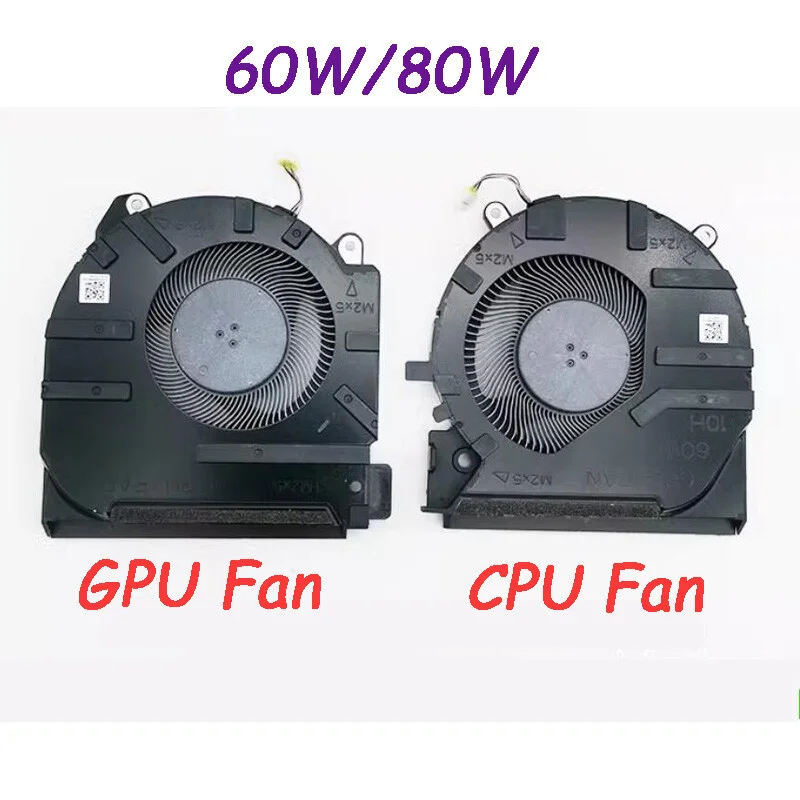 OEM Replacement Cooling Fan 60W/80W CPU GPU Fan M75721-001 for HP 16-D 16-D0111TX TPN-Q263