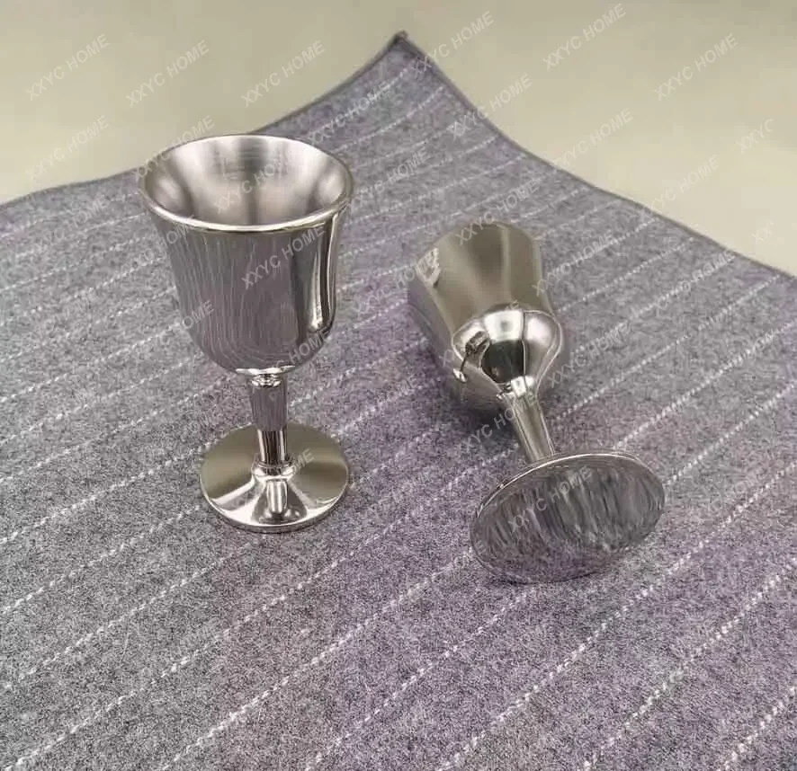 1 Piece High Quality Fashion Titanium Alloy Cup Tableware  Titanium Alloy Goblet