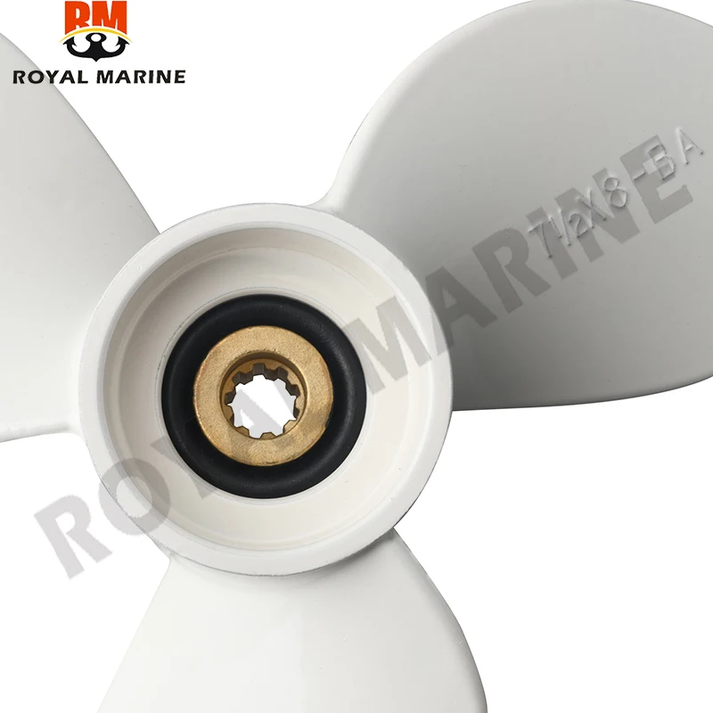 6E0-45941-01-EL Aluminum Alloy propeller 7 1/2 x 8 -BA for Yamaha 4-6hp,propeller for hidea parsun 4-6hp 6E0-45941-01 6E045941EL