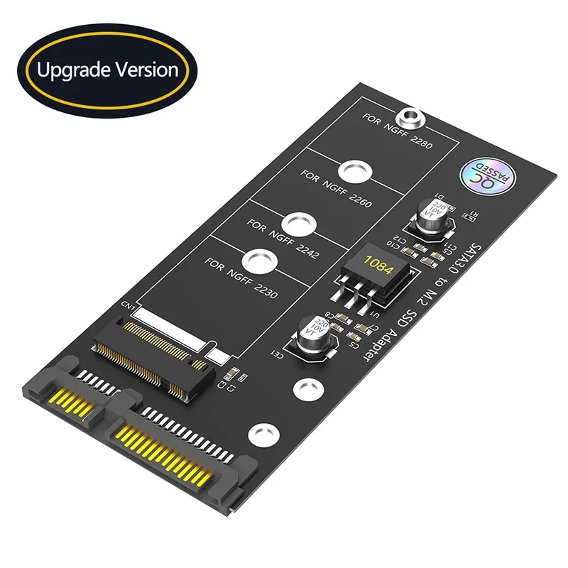 Adapter Card B B&M Key M.2 NGFF SSD to SATA 3 3.0 Converter for M.2 SATA Protocol Solid State Disk Drive SSD 2230 2242 2260 2280