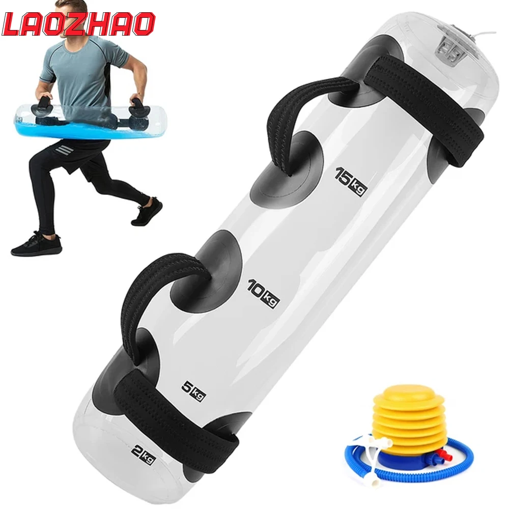 

1PCS 15-30kg Aqua Bag Water Weights,Portable Fillable Fitness Equipment for Home&Outdoor Full Body Workout,Core Balance Training