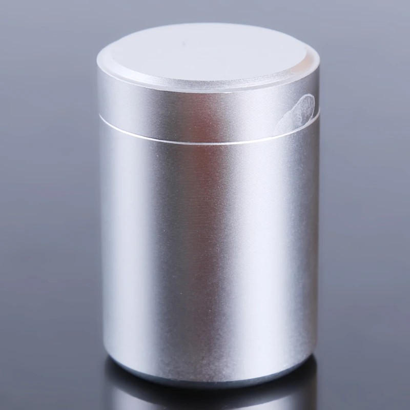 60ML Solid Color Airtight Smell Proof Container Aluminum Herb Stash Metal Sealed Can Tea Jar Storage Boxes