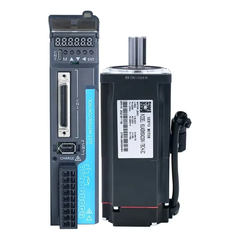 60JASM504230K-17B-SC+JAND4002-20B Hot Sell Professional 400W 220V Single Board AC Servo Motor and Driver With Brake