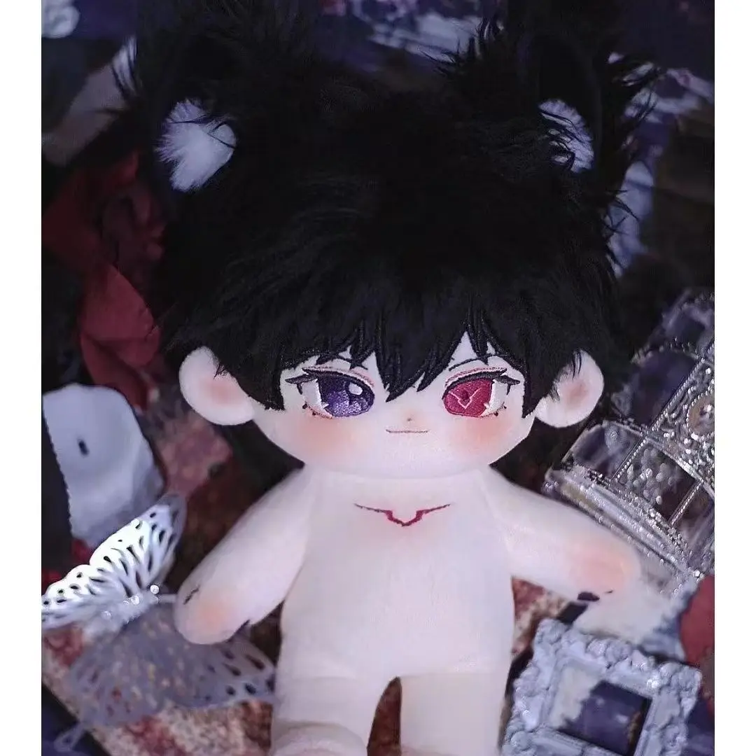 20 Cm Wypchana pluszowa lalka Anime Bolshy Lelouch Dress-up Bawełniana lalka Różne źrenice ACG Zabawka dla dzieci Wyślij przyjaciołom prezent dla dorosłych Xmas