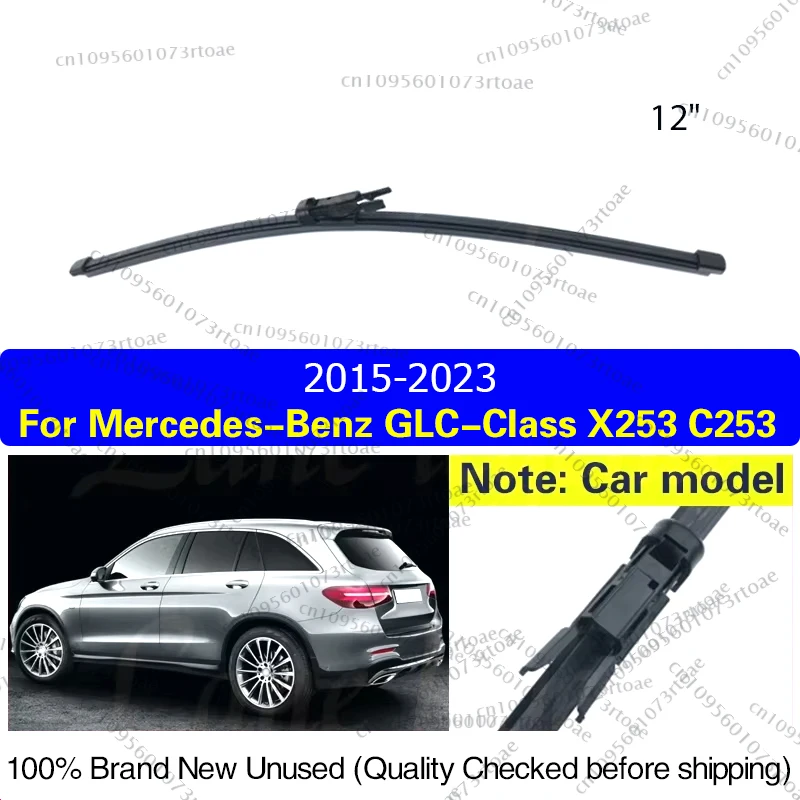 

Car Wiper 12" Rear Wiper Blade For Mercedes-Benz GLC-Class X253 C253 2015-2023 2022 2021 Windshield Windscreen Tailgate Window
